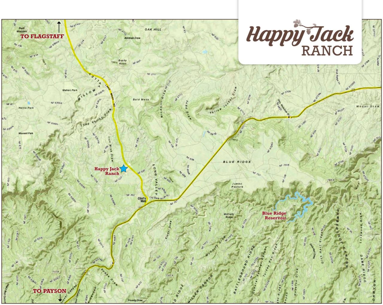 Happy Jack Ranch Arizona Land for Sale