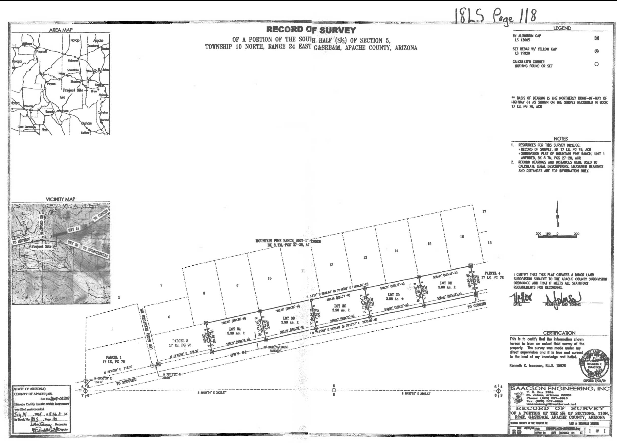 Survey of Hilltop Cabin Sites